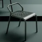 Sedia da Giardino Struttura in Alluminio Made in Italy - Noss by Varaschin Viadurini