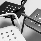 Sedia da Giardino Struttura in Alluminio Made in Italy - Noss by Varaschin Viadurini