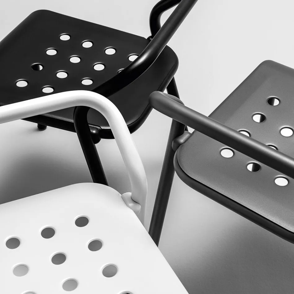 Sedia da Giardino Struttura in Alluminio Made in Italy - Noss by Varaschin Viadurini