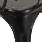 Sedia da Interno e Esterno Realizzata in Ferro di Diversi Colori - Cancelleria Viadurini