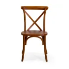 Sedia da Interno Impilabile in Legno di Olmo - Barriera Viadurini