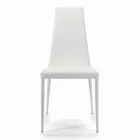 Sedia da Interno Interamente Imbottita e Rivestita Made in Italy - Trieste Viadurini