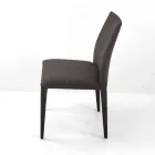 Sedia da Interno Interamente Rivestita Realizzata in Italia - Meyer Viadurini