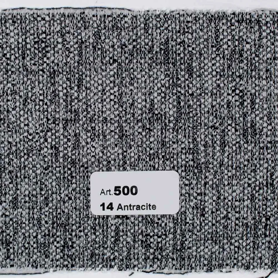 Sedia da Pranzo Completamente Rivestita in Tessuto Made in Italy - Roslin Viadurini