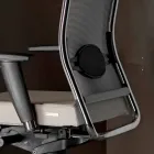 Sedia da Scrivania Ufficio Girevole Ergonomica con Ruote e Braccioli - Gimiglia Viadurini