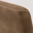 Sedia da Soggiorno con Schienale Alto in Similpelle Made in Italy - Orietta Viadurini