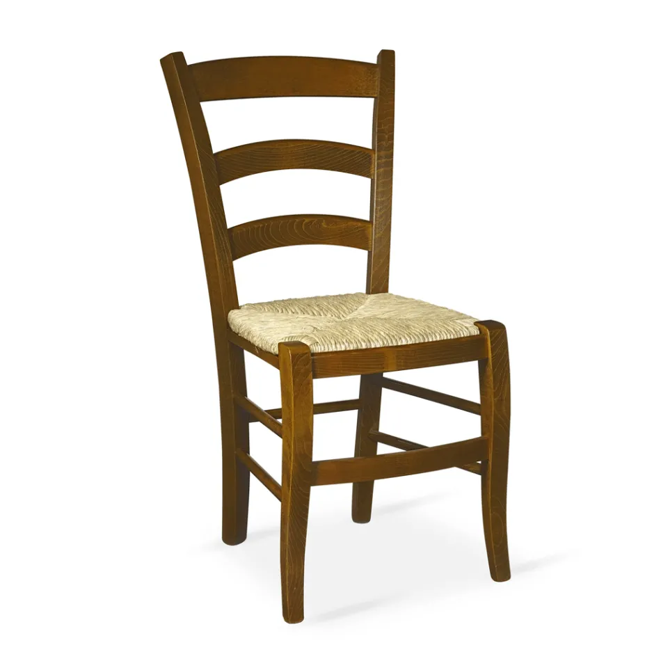 Sedia da Soggiorno con Struttura in Rovere Realizzata in Italia - Brand Viadurini