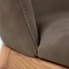 Sedia da Soggiorno in Legno di Frassino Tinto Made in Italy - Lyanne Viadurini