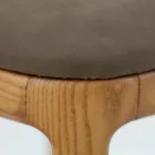 Sedia da Soggiorno in Legno di Frassino Tinto Made in Italy - Lyanne Viadurini