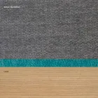 Sedia da soggiorno in tessuto e legno moderna made in Italy, Oriella Viadurini