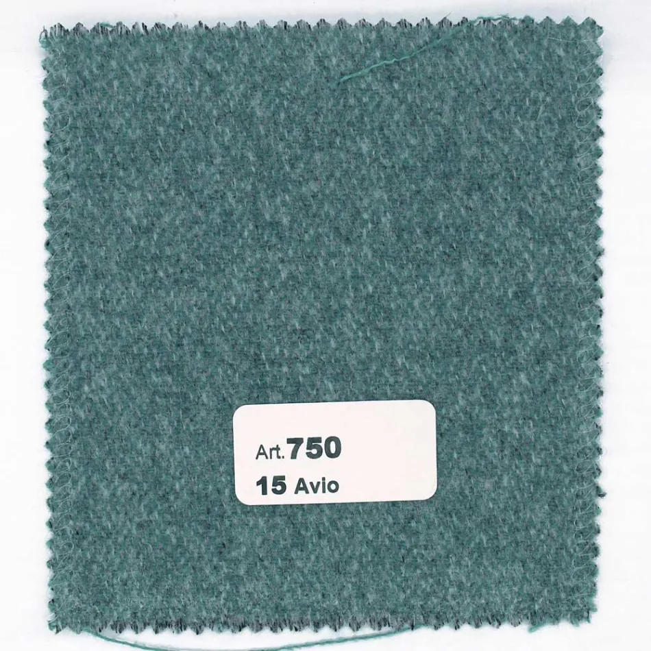 Sedia da Soggiorno Rivestita in Tessuto Made in Italy - Roslin Viadurini