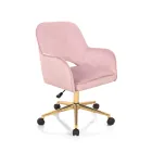 Sedia da Ufficio Base in Metallo e Seduta in Tessuto - Anguilla Viadurini