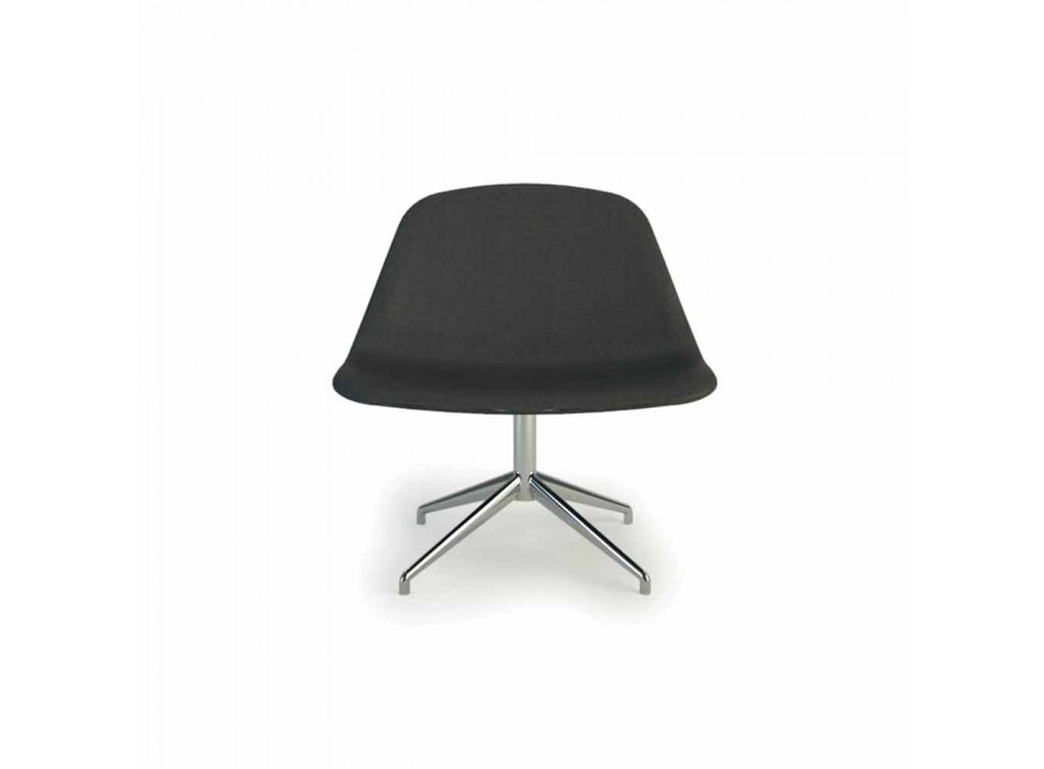 Sedia da ufficio design moderno Llounge, made in Italy by Luxy Viadurini