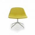 Sedia da ufficio design moderno Llounge, made in Italy by Luxy