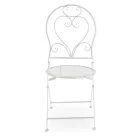 Sedia dallo Stile Classico Realizzata in Metallo - Crociera Viadurini