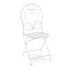 Sedia dallo Stile Classico Realizzata in Metallo - Crociera Viadurini