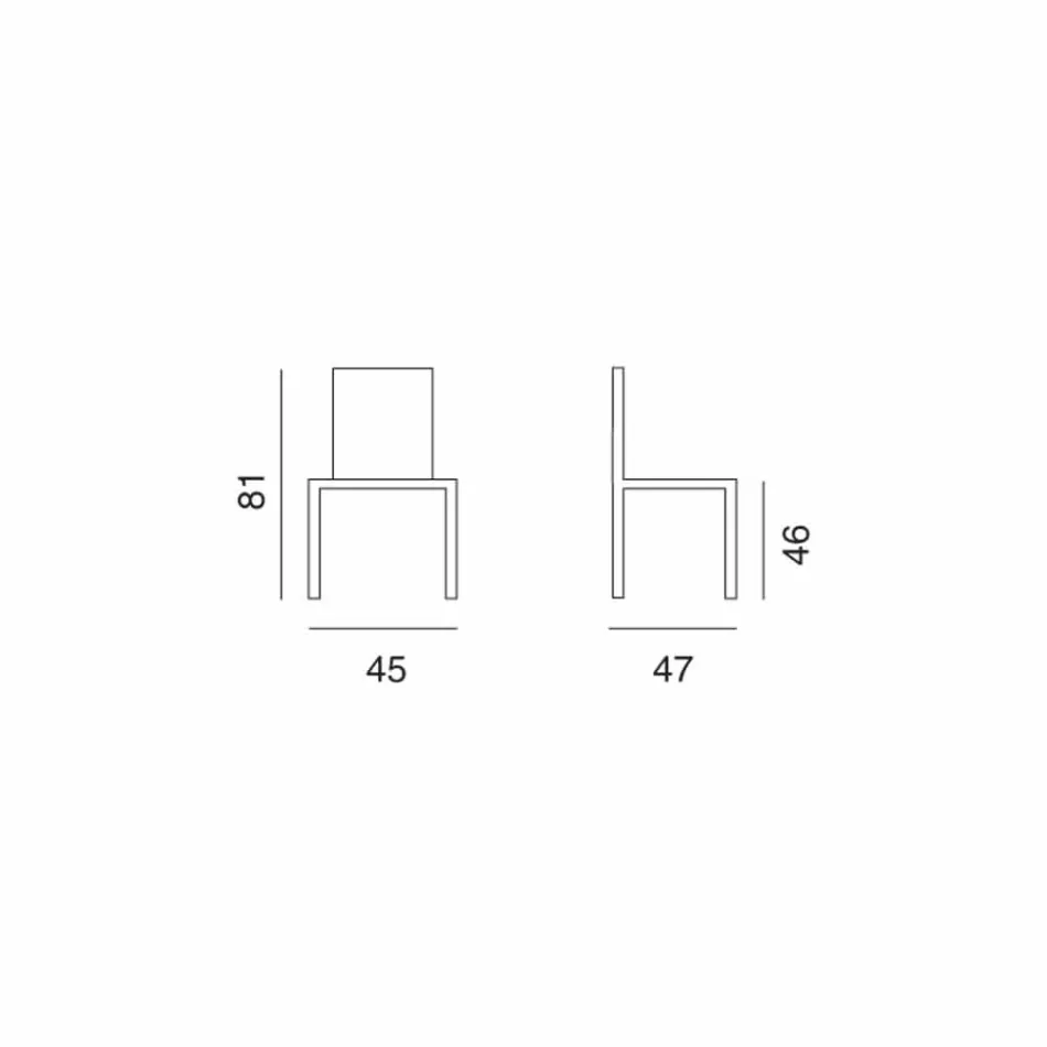 Sedia design classico Monroe  Viadurini