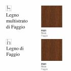 Sedia di Design Pieghevole in Alluminio e Legno di Faggio Made in Italy – Skip Viadurini