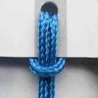 Sedia di Lusso con Braccioli in Faggio Sbiancato e Corda Made in Italy - Nora Viadurini