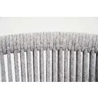 Sedia Esterno Impilabile con Braccioli Imbottita H 73cm  – Smart by Varaschin Viadurini