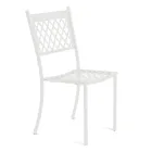 Sedia Impilabile da Esterno in Acciaio Zincato Made in Italy 4 Pezzi - Celia Viadurini