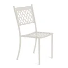 Sedia Impilabile da Esterno in Acciaio Zincato Made in Italy 4 Pezzi - Celia Viadurini