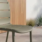 Sedia Impilabile da Giardino in Polipropilene Colorato di Design - Matisse Viadurini