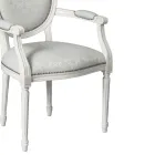 Sedia in Faggio Imbottita in Gommapiuma Made in Italy - Occhio Viadurini