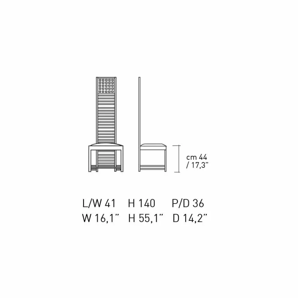 Sedia in Frassino Verniciato Nero con Seduta in Cotone Made in Italy - Merapio Viadurini