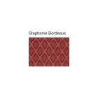 Sedia in Legno e Tessuto Design Classico Schienale Incrociato - Debussy Viadurini