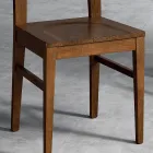 Sedia in Legno Masello di Faggio Design da Cucina Made in Italy - Sofia Viadurini