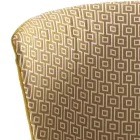 Sedia in legno massello moderna imbottita Grilli York made in Italy, 2 pezzi Viadurini