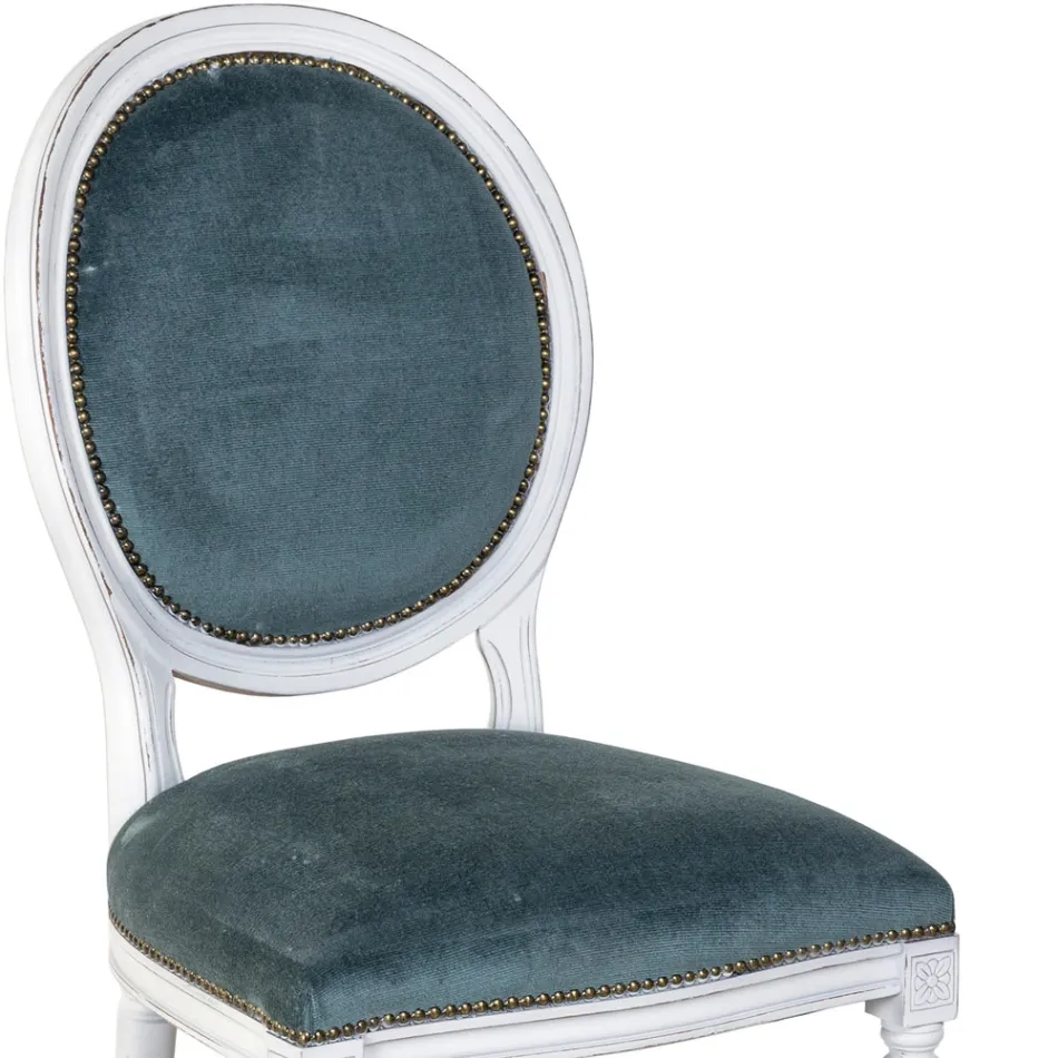 Sedia in Legno Massiccio di Faggio e Seduta in Gommapiuma Made in Italy - Lamiral Viadurini