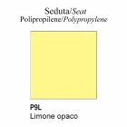 Sedia in Polipropilene Riciclato Made in Italy, 2 Pezzi - Connubia Academy Viadurini