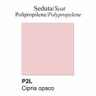Sedia in Polipropilene Riciclato Realizzata in Italia 2 Pezzi - Connubia Academy Viadurini