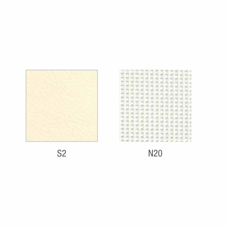 Sedia in similpelle semidirezionale ed operativa made in Italy Mina Viadurini