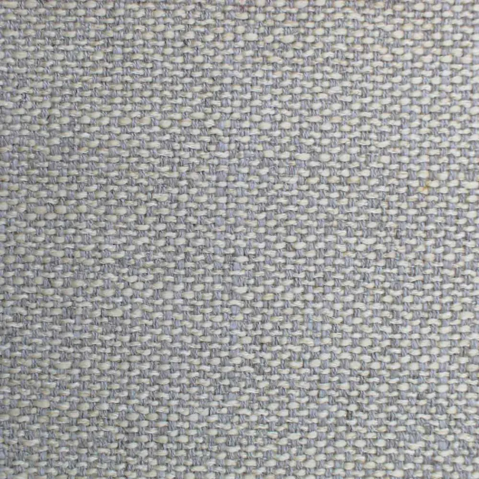 Sedia in Tessuto con Struttura in Metallo Nero di Lusso Made in Italy - Cacao Viadurini