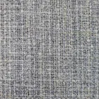 Sedia in Tessuto con Struttura in Metallo Nero di Lusso Made in Italy - Cacao Viadurini