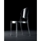 Sedia Interno o Esterno Impilabile in Policarbonato Trasparente – Pianeta Viadurini