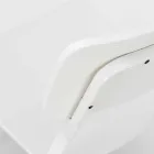 Sedia living di design moderno in legno e metallo, Elmas, 4 pezzi Viadurini