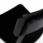 Sedia living di design moderno in legno e metallo, Elmas, 4 pezzi Viadurini