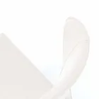 Sedia living moderna completamente rivestita in similpelle, Accadia, 4 pezzi Viadurini