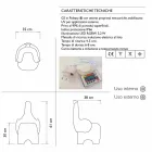 Sedia Luminosa da Bambino, Led RGBW Ricaricabile, 2 Pezzi - Tino by Myyour Viadurini