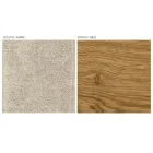 Sedia Moderna da Soggiorno in Diversi Tessuti con scocca in Legno - Wolter Viadurini