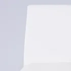 Sedia Moderna da Soggiorno in Ecopelle e Metallo Made in Italy - Reka  Viadurini