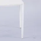 Sedia Moderna da Soggiorno in Ecopelle e Metallo Made in Italy - Reka  Viadurini