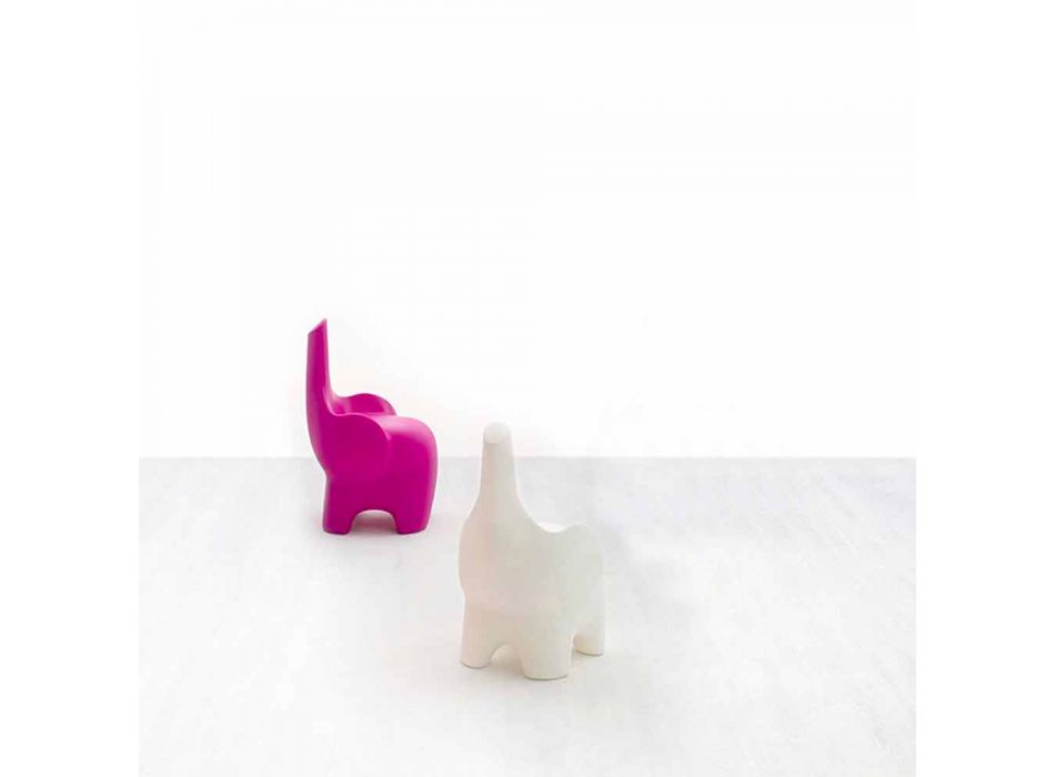 Sedia per Bambini Design Moderno a Elefante, 4 Pezzi Colorati - Tino by Myyour Viadurini