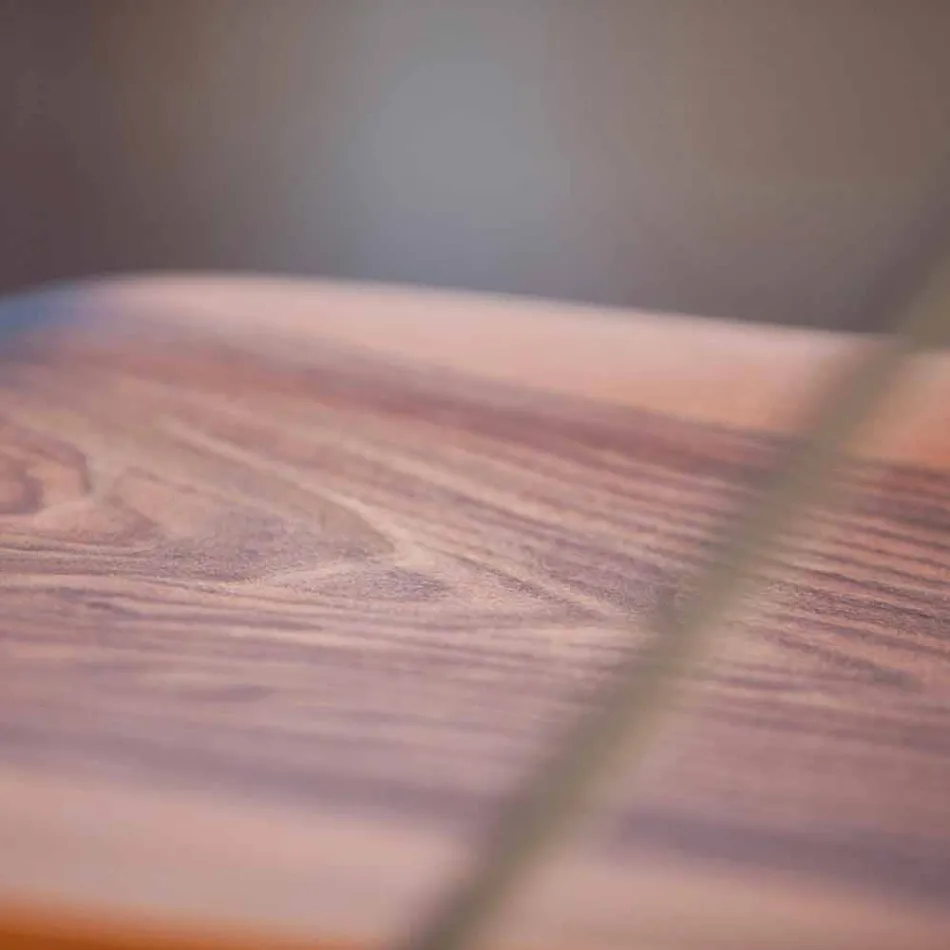 Sedia per Sala da Pranzo Artigianale in Legno e Acciaio Made in Italy - Valencia Viadurini