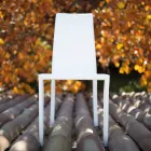 Sedia per Sala da Pranzo di Design Rivestita in Cuoio Made in Italy - Sissy  Viadurini