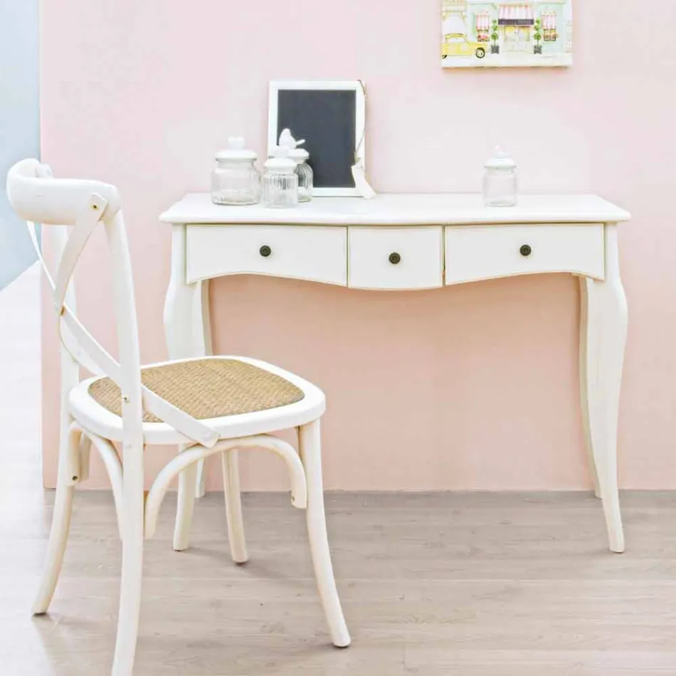 Sedia per Sala da Pranzo in Rattan e Legno Design Classico Homemotion - Meridia Viadurini